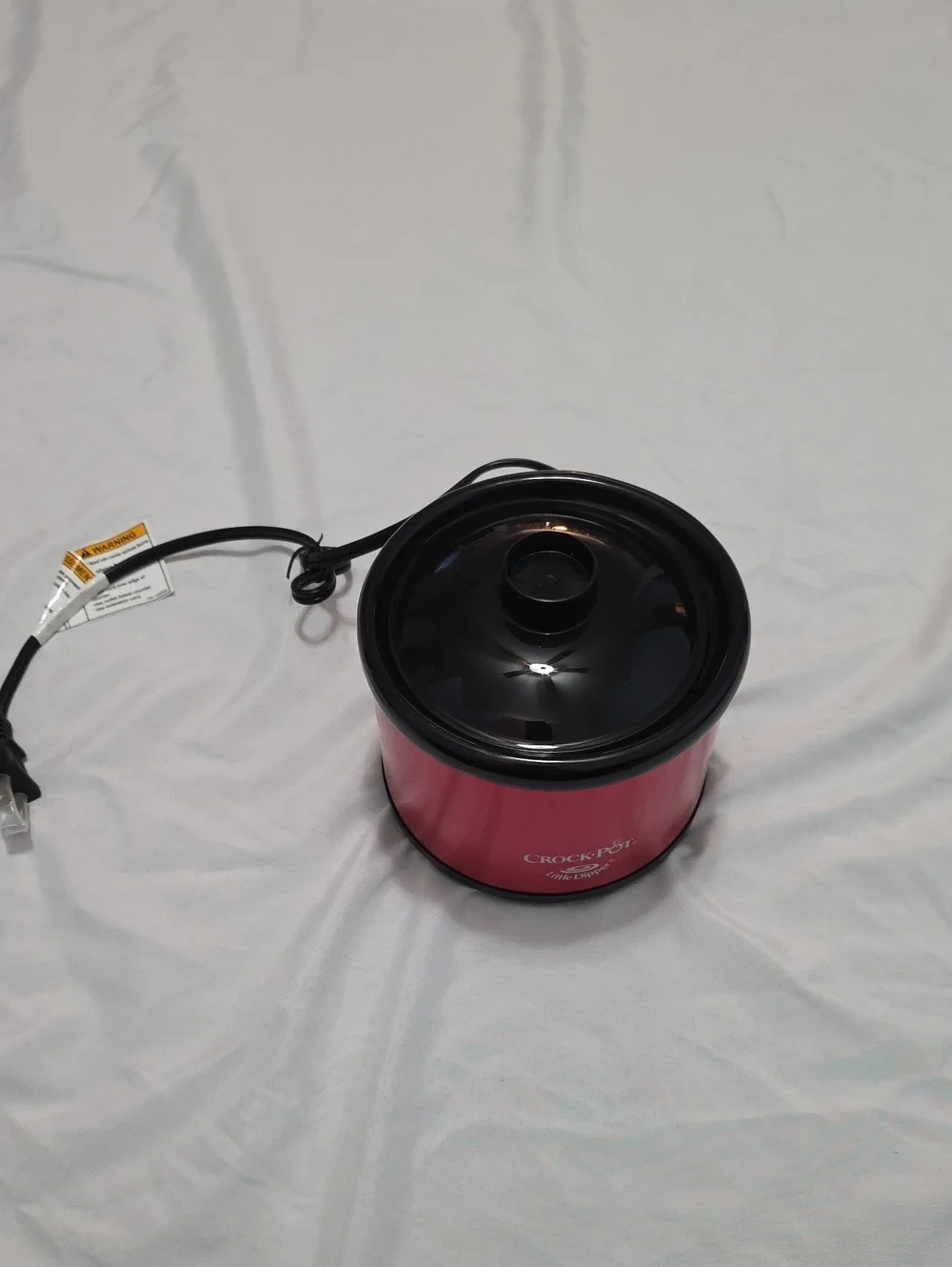 Crock-Pot Little Dipper Electric Fondue Warmer - Metallic Red